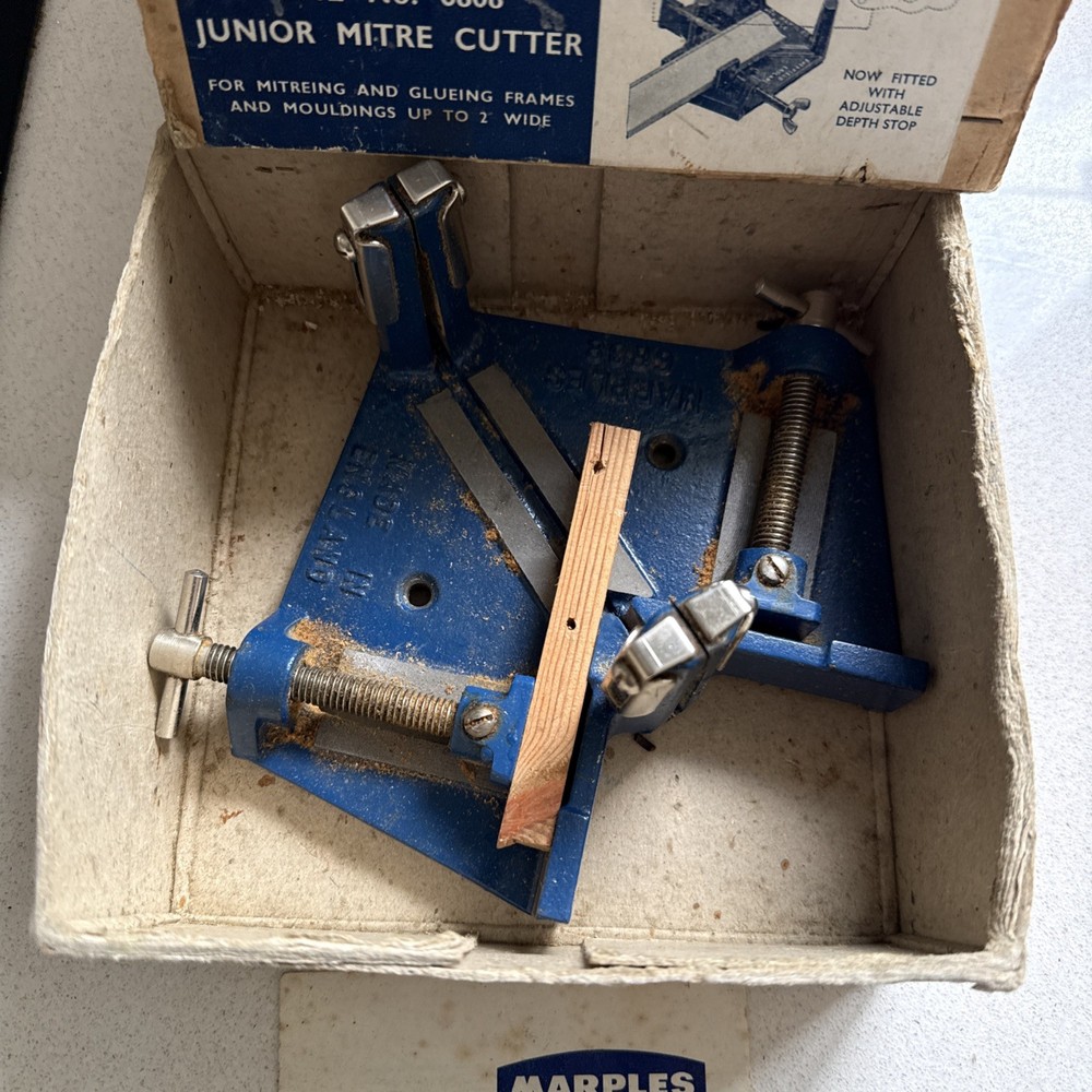 MARPLES JUNIOR MITRE CUTTER 6808 - boxed with instructions