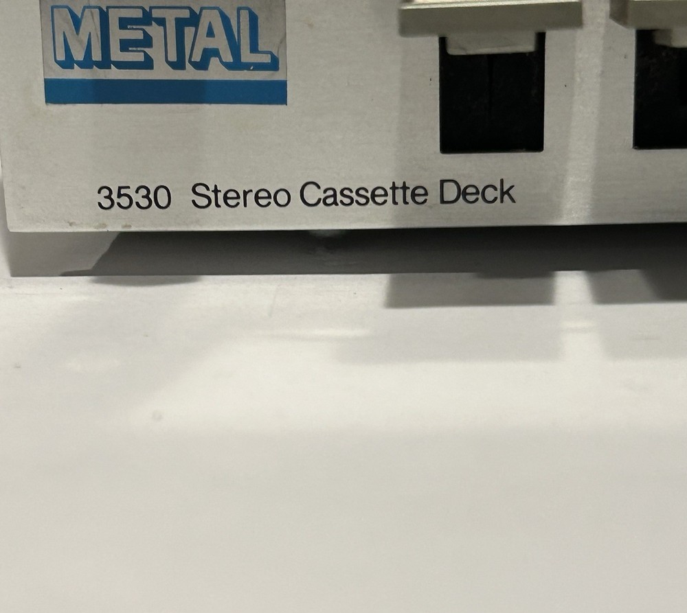 Vintage MCS Modular Component Systems 3530 Stereo Cassette Deck Working