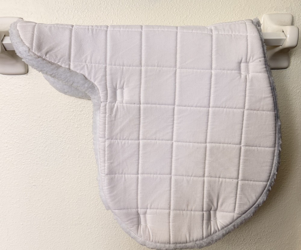Ovation Fleece Hunter Saddle Pad with Quilted Lining *EUC*