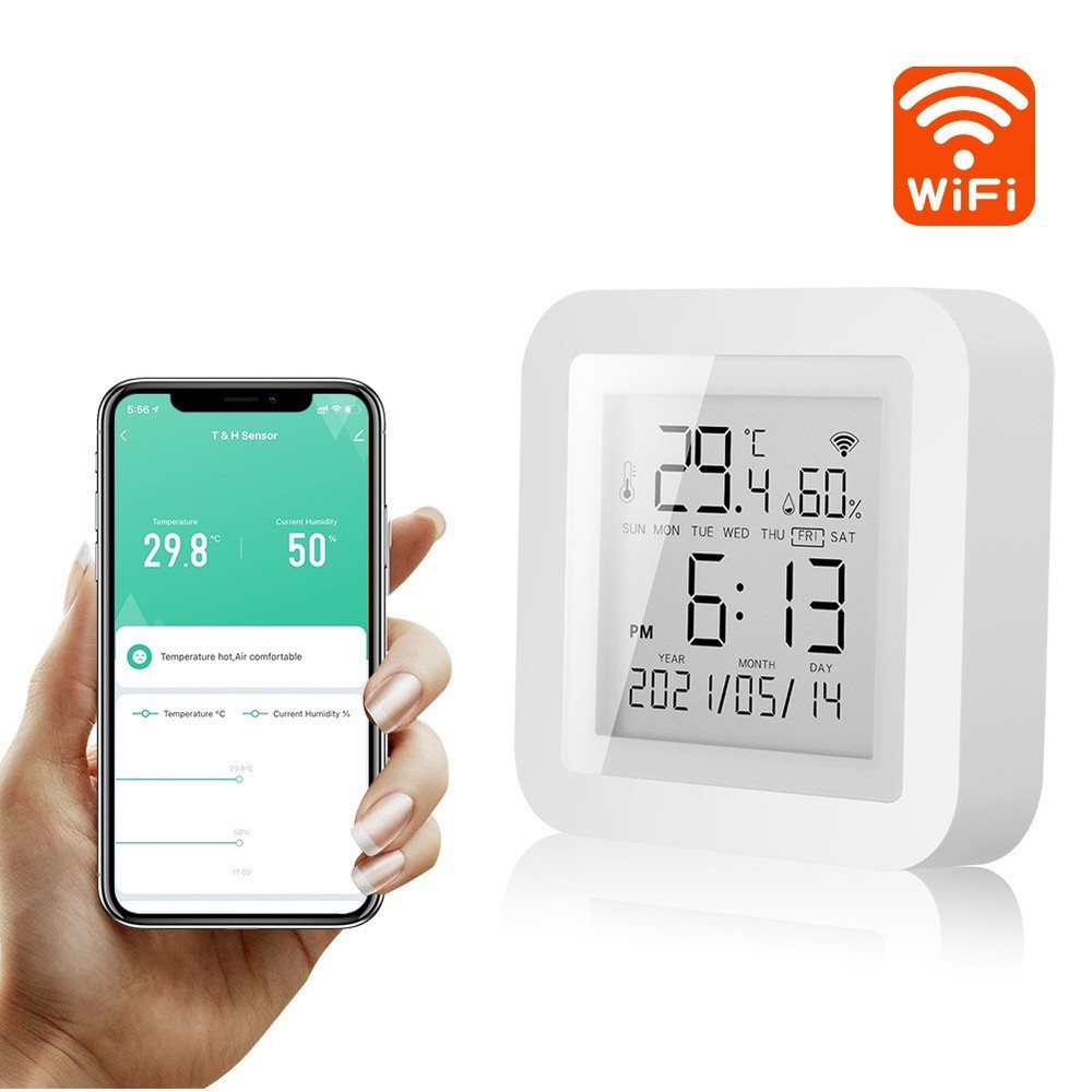 Indoor WiFi Sensor with User Friendly App Interface for Monitoring Data