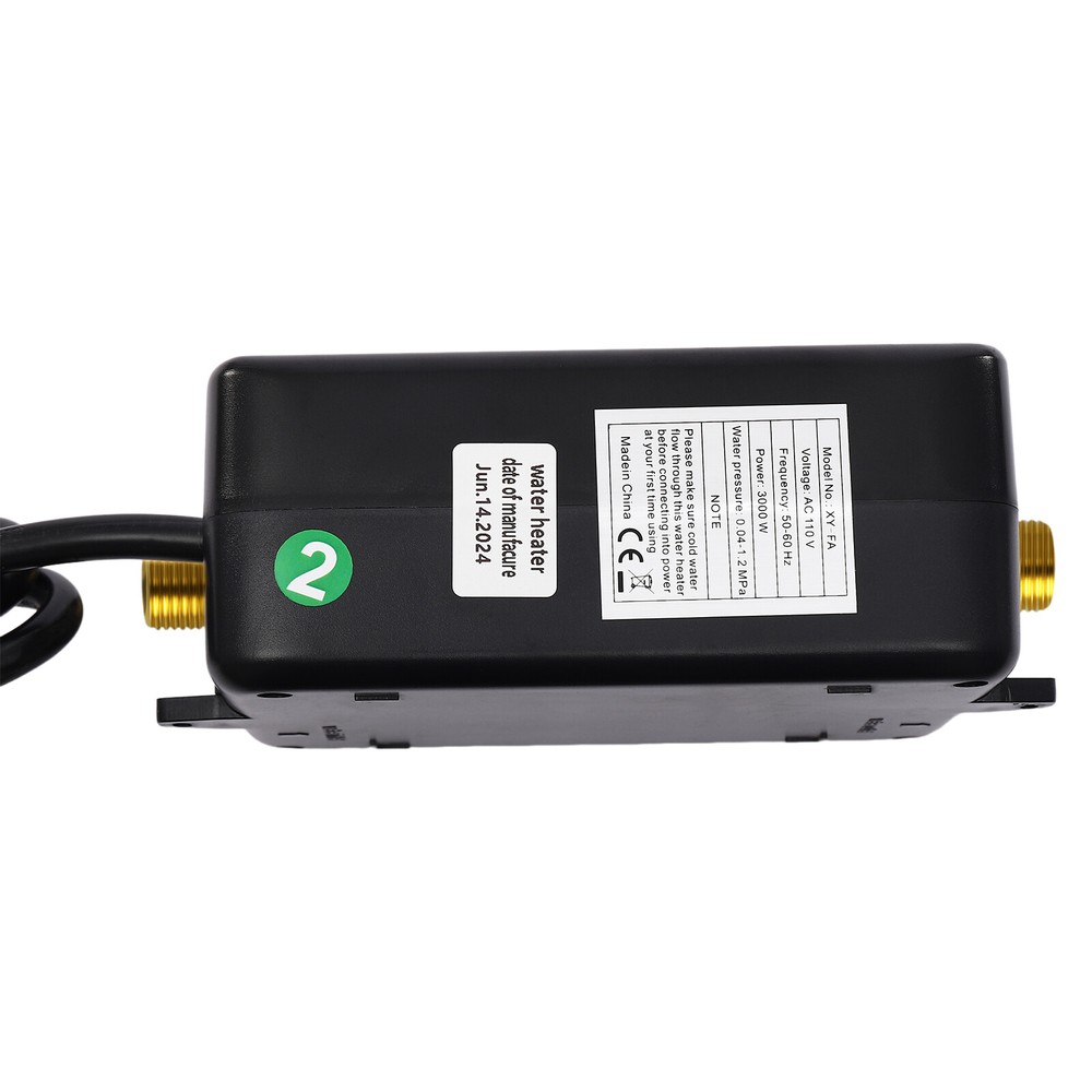 Electric Water Heater AC110V 3000W, PX4 waterproof, Led Display Temperature