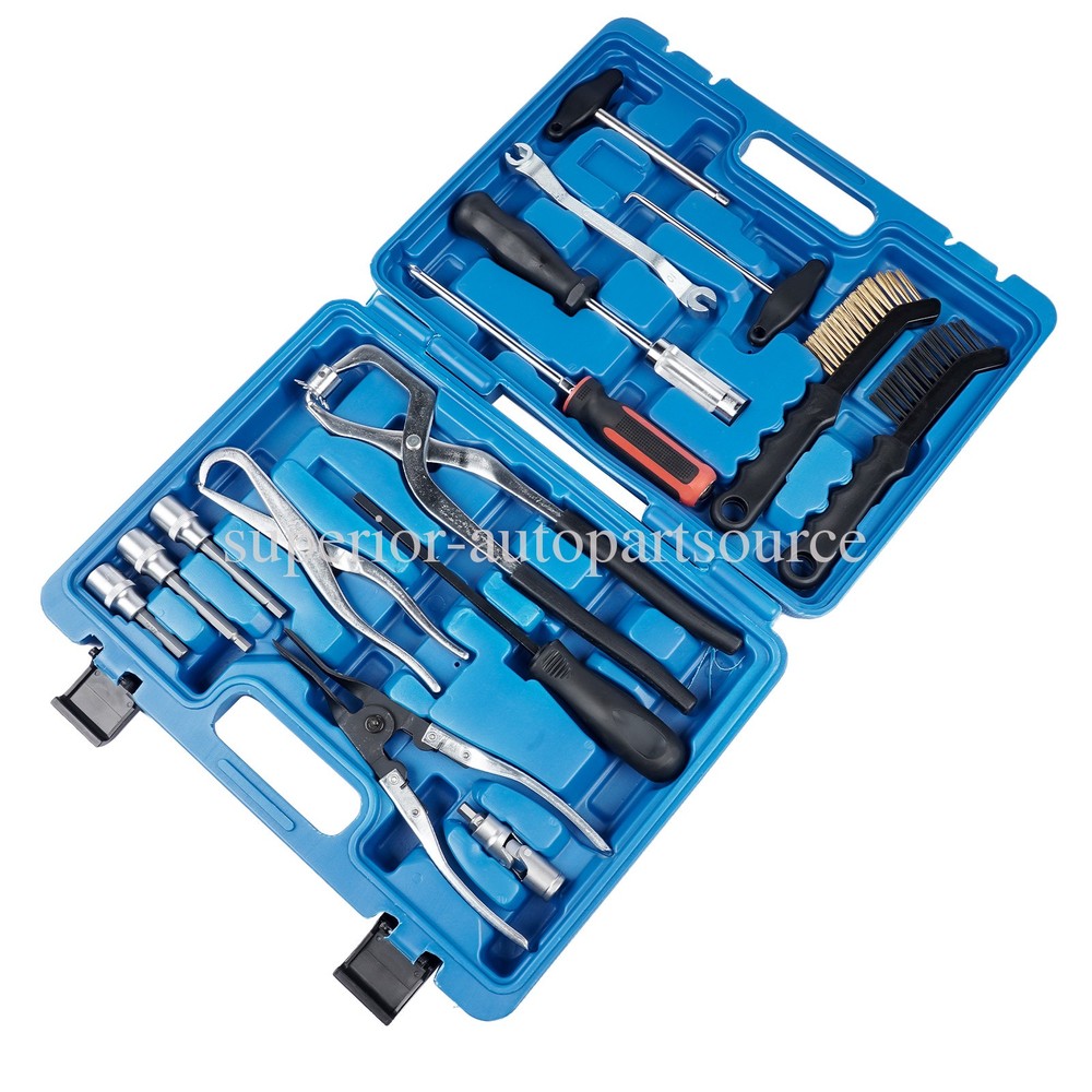 Brake Installer Remover Adjusting Tool w/ Brake Spring Pliers/Compressor/Puller