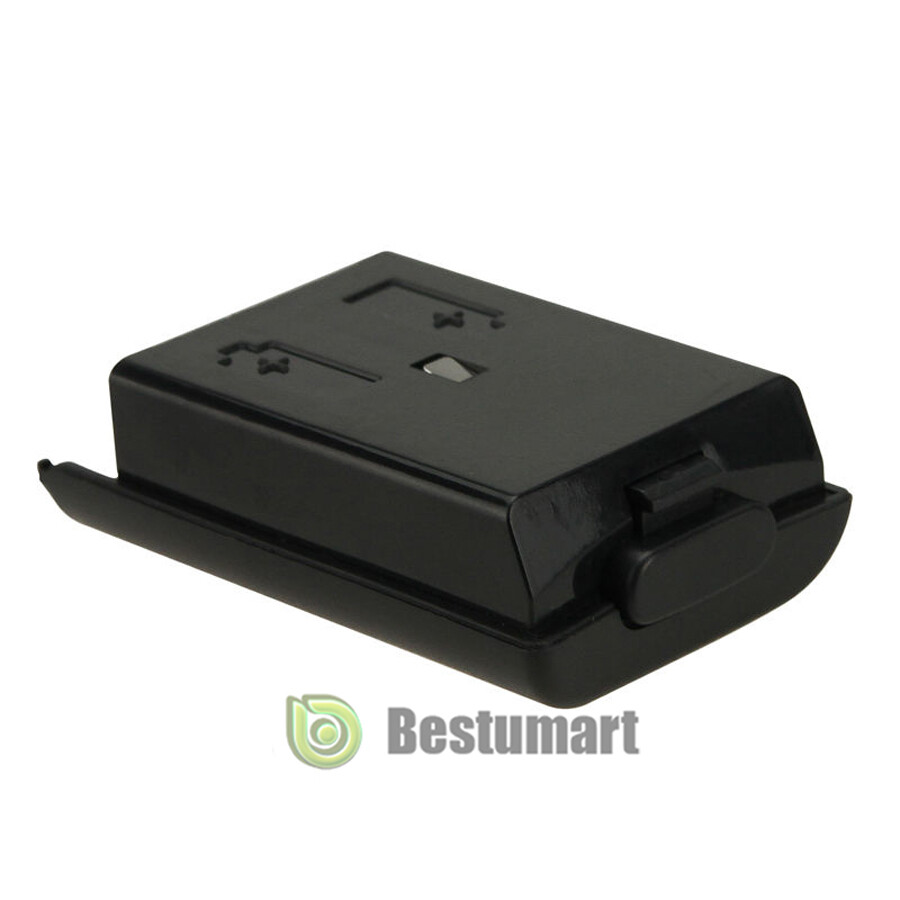 10X AA Battery Back Cover Case Shell Pack For Xbox 360 Wireless Controller Black