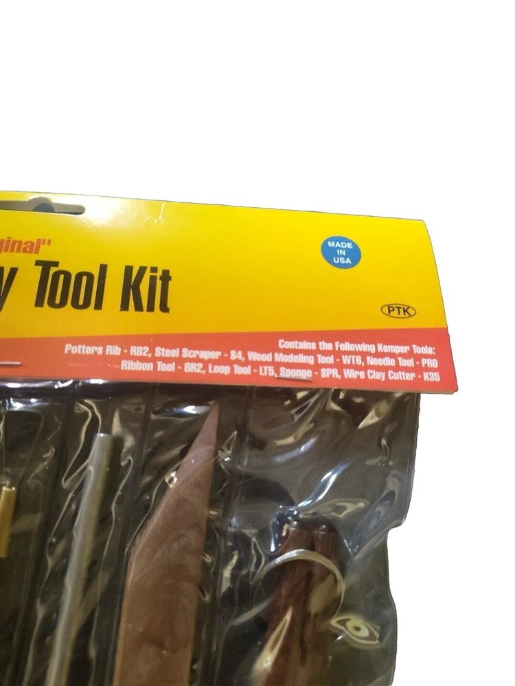 Kemper Pottery Tool Kit 8 Piece PTK