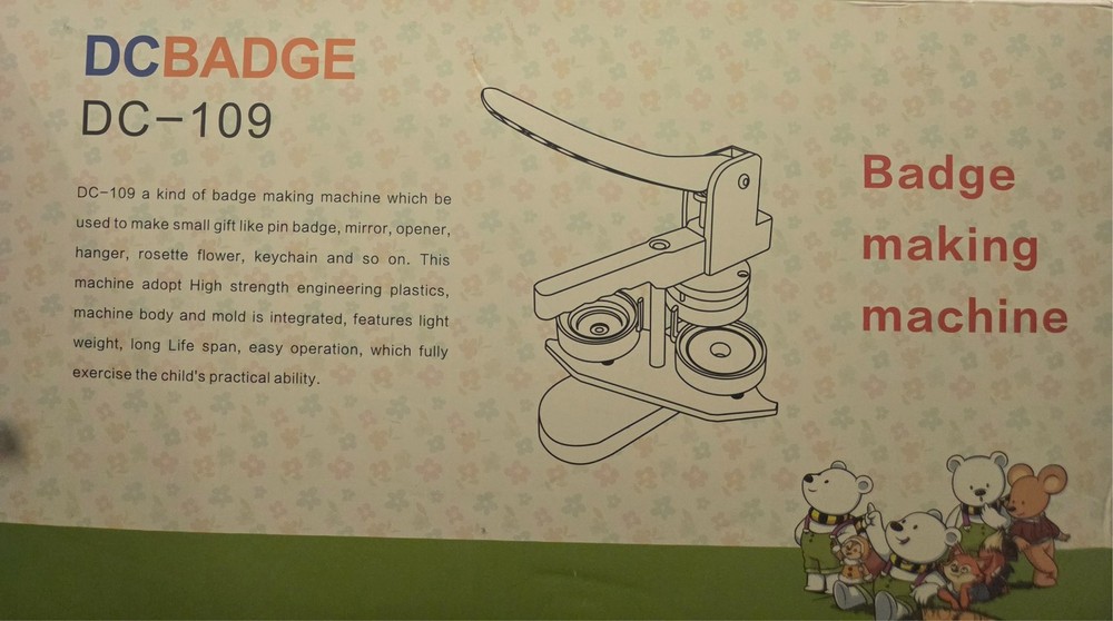 Badge Making Machine DC -109