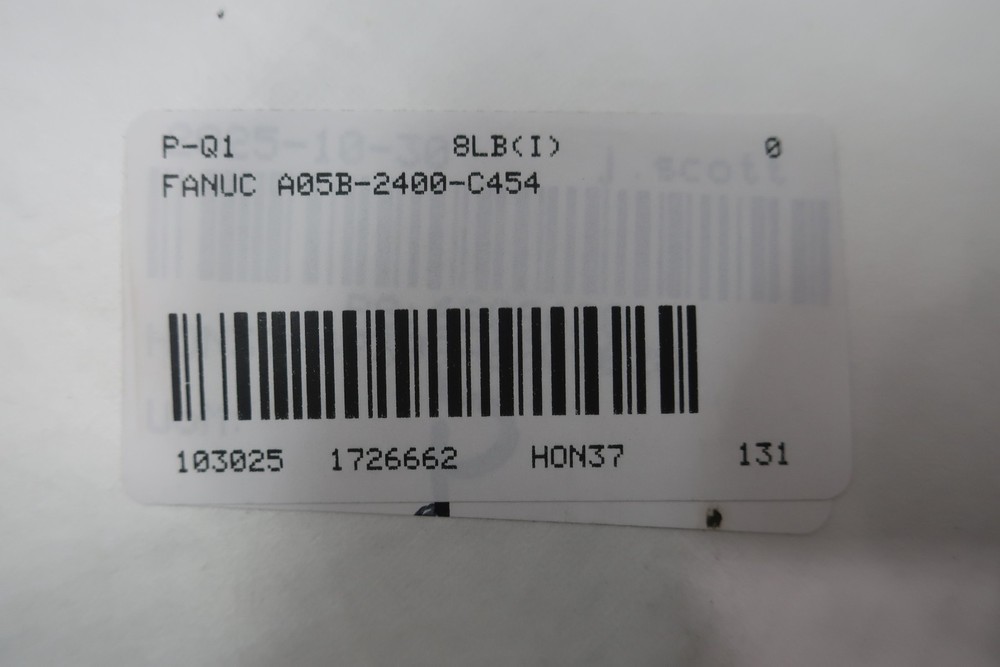 Fanuc A05B-2400-C454 Emercency Stop Unit