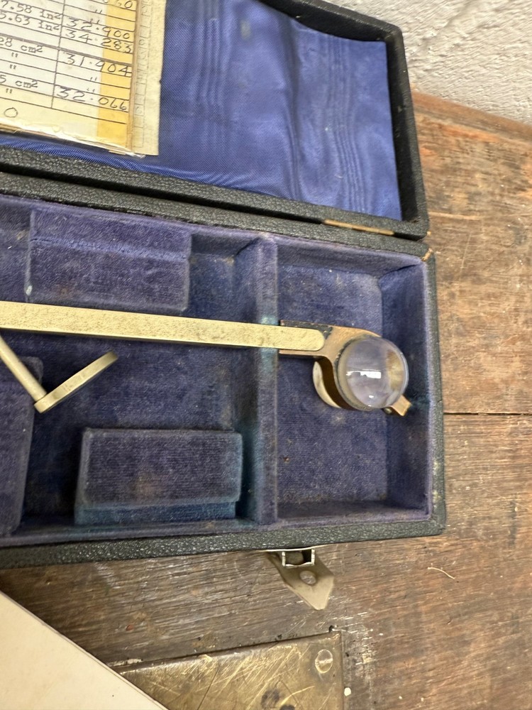 CASED VINTAGE THE ALLBRIT PLANIMETER