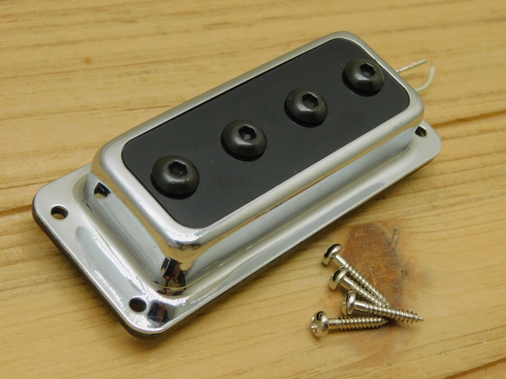 Rickenbacker bass neck pickup Ceramic - CHROME