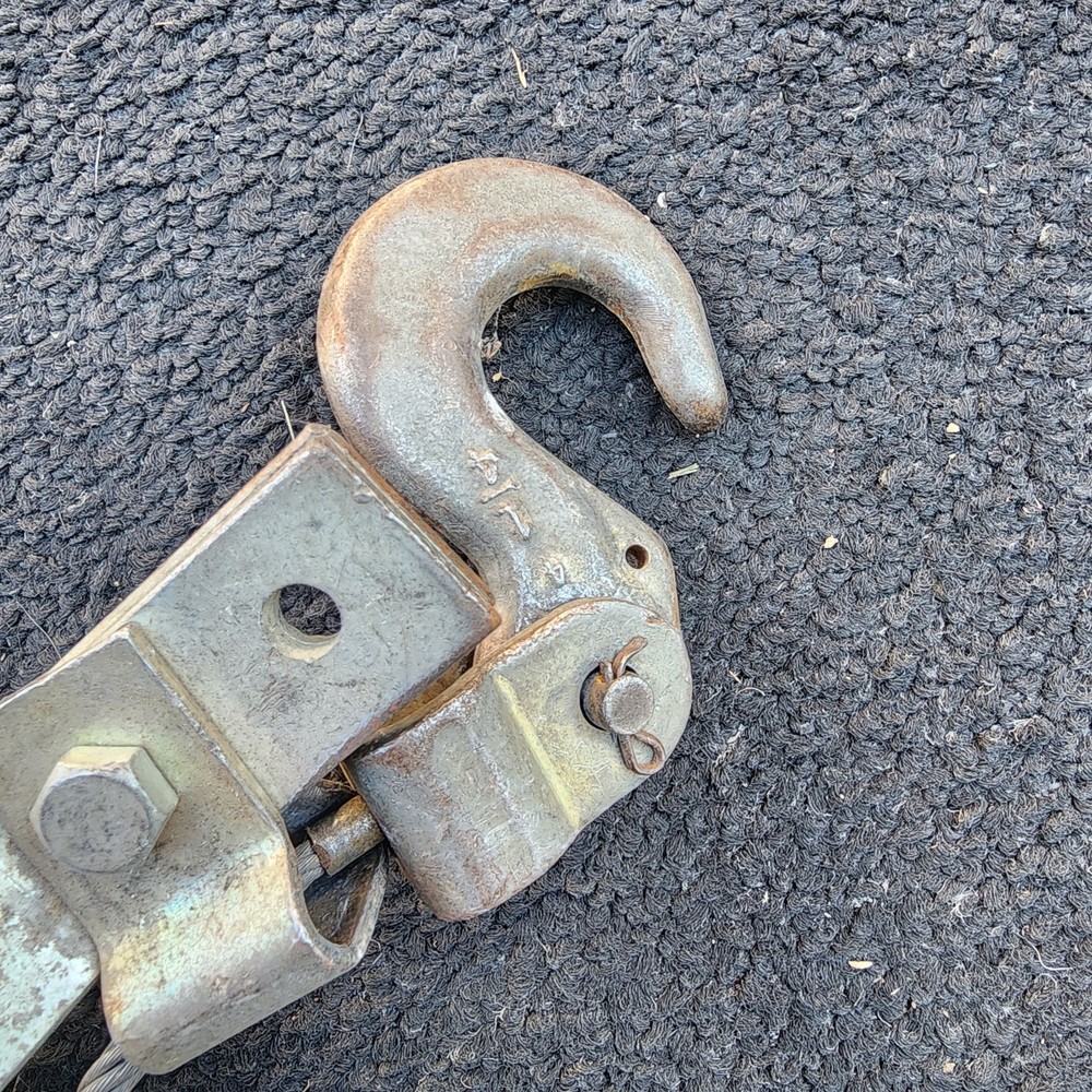 Winch Puller Power Pull 144S-6 1 Ton 12' Cable Length Used