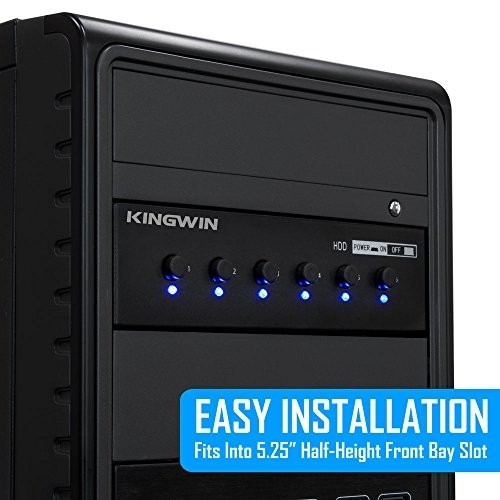 Power Switch Module for 2.5"/3.5" SATA HDD/SSD - Control Up to 6 Drives, Extend