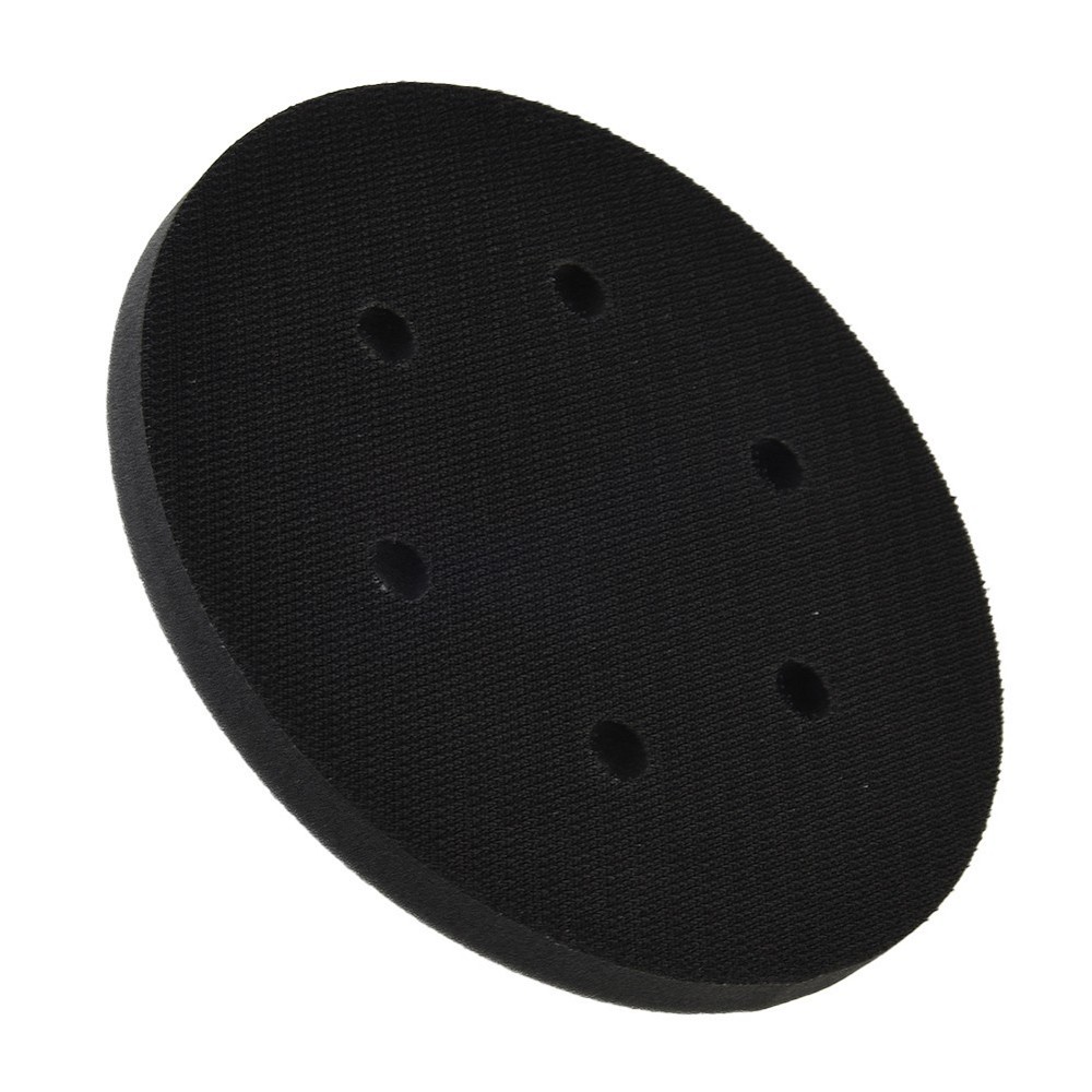 Interface Pad Soft Interface Pad 150mm 6 Hole Disc Pad Foam Disc Hook&Loop