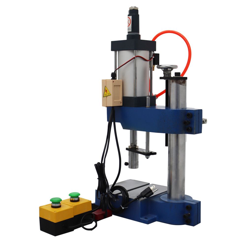 110V 1100Lb/500kg Vertical Pneumatic Punch Machine WITHOUT Display Controller