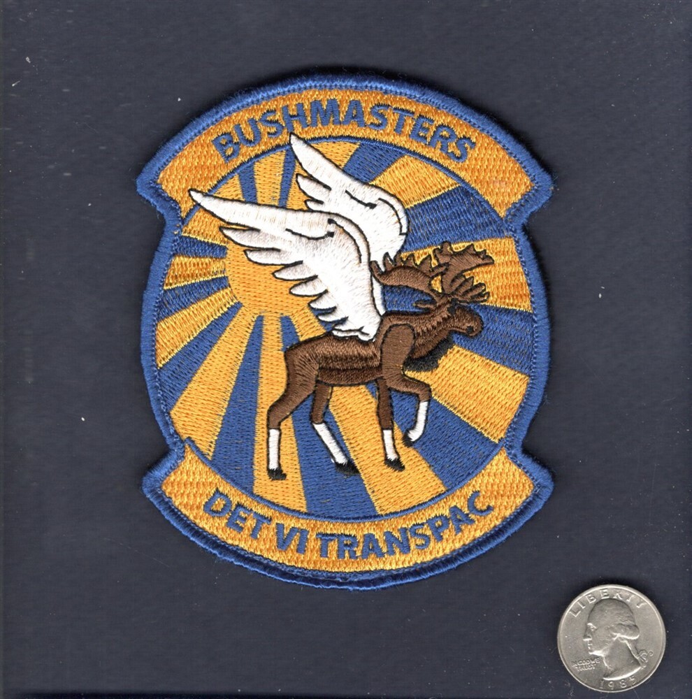 VRC-30 PROVIDERS DET 6 TRANSPAC US NAVY C-2 Greyhound COD Squadron Patch + V