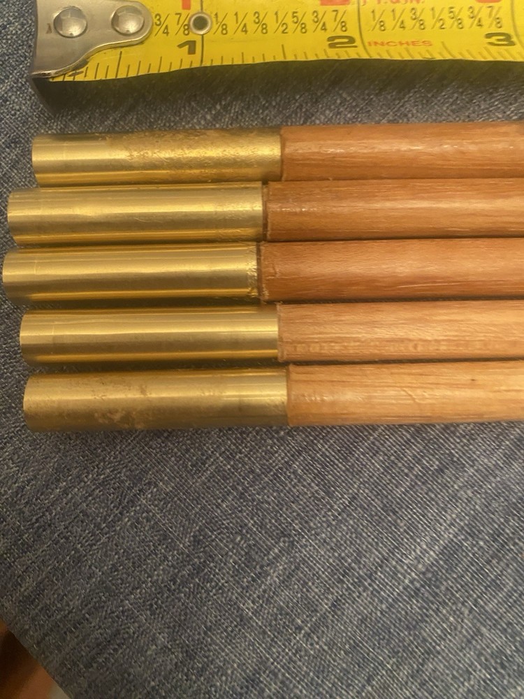 Hickory Ramrod 28 7/8” X 3/8”D Made For 29” Muzzleloader Barrels.