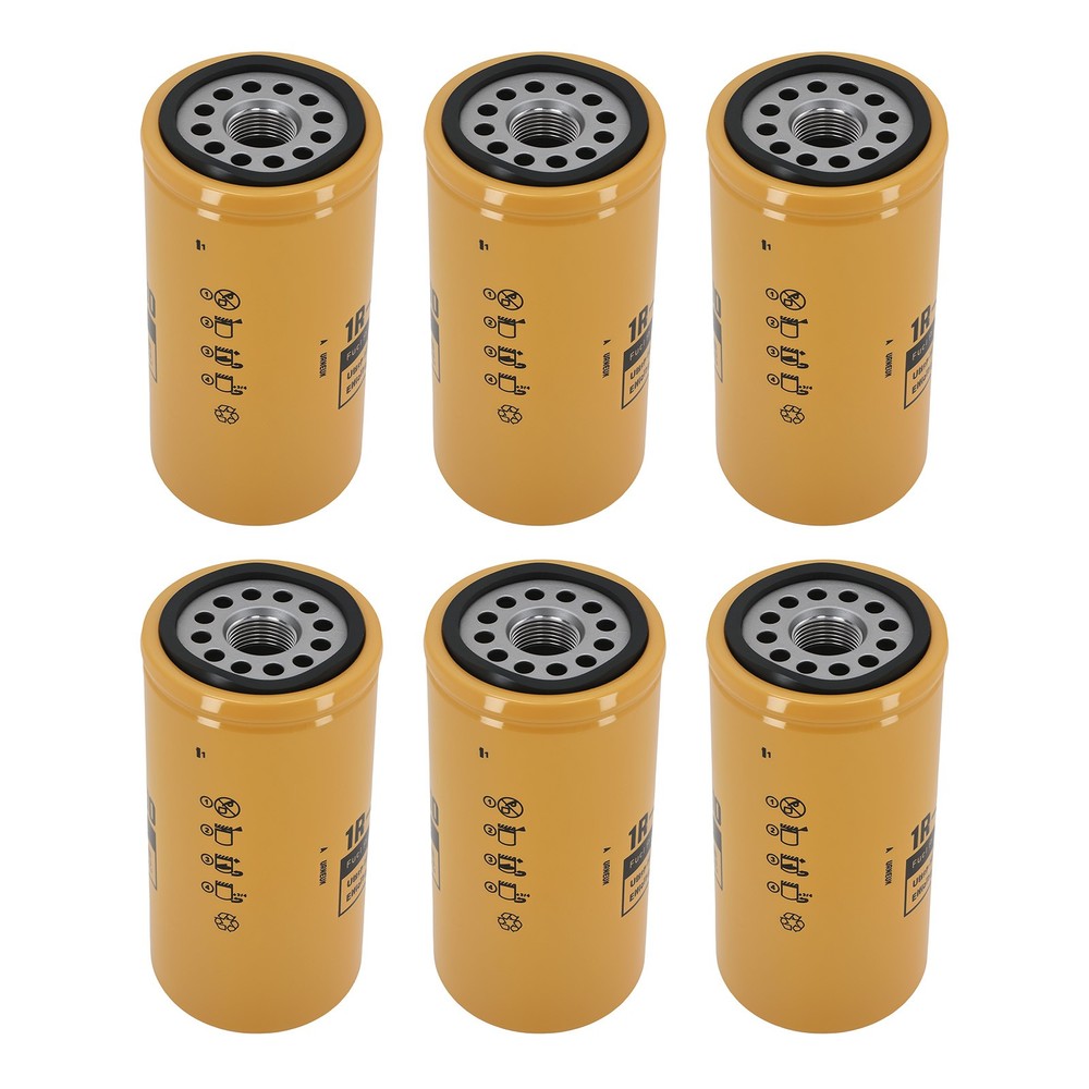 Diesel Filter Pack for CAT 3304 3306 1R-0750 Direct Replacement 6PC