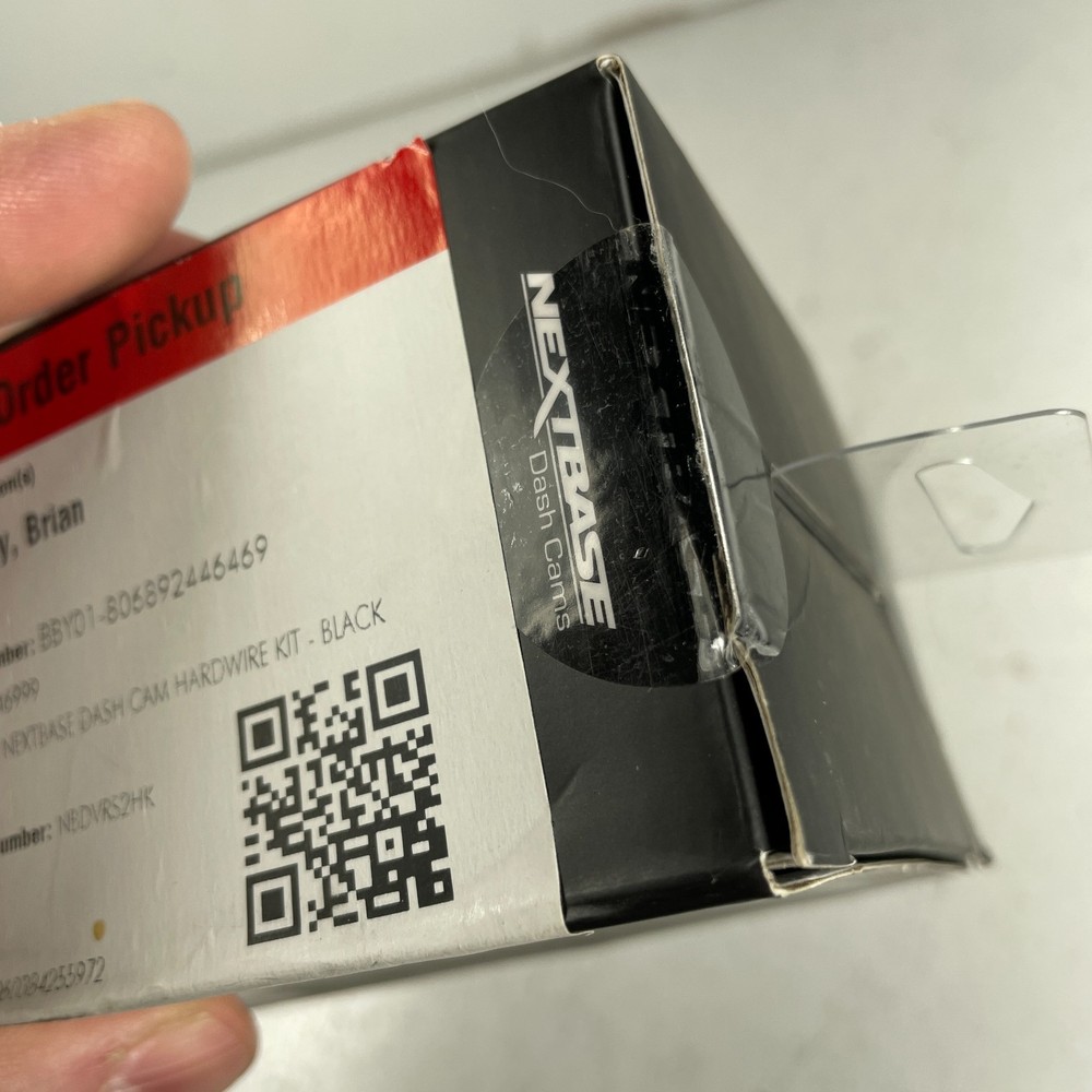 NEXTBASE Series 2 Hardwire Kit - Black