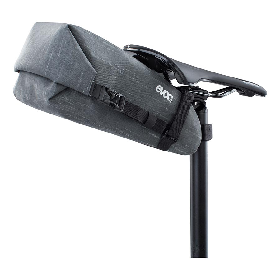 EVOC WP 4L Waterproof Seat Pack - Carbon Grey, Lightweight, Durable, Reflective