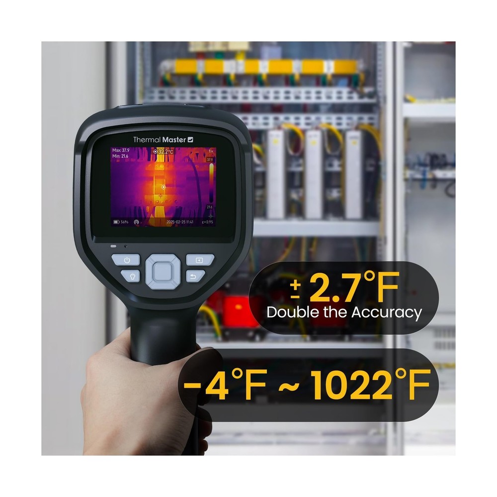 Handheld Thermal Camera, 512×384 X³IR Resolution, Thermal Imaging Came
