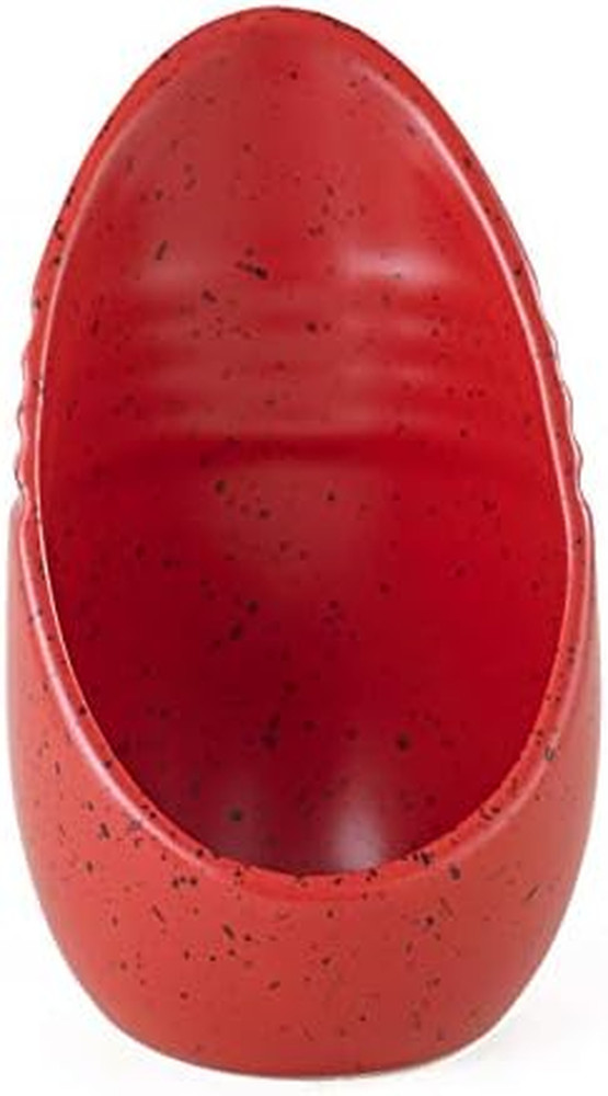 Speckled Upright Spoon Rests - Barn Red