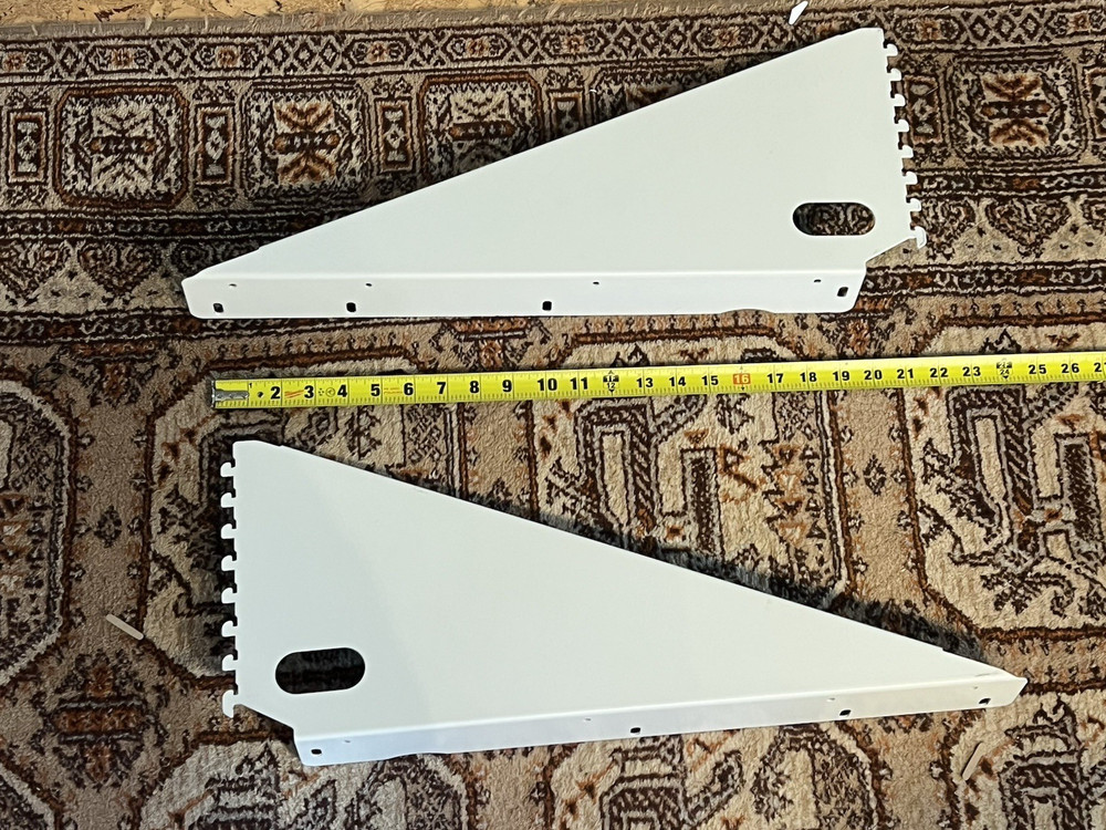 Allsteel Concensys Panel System Work Surface Support Brackets