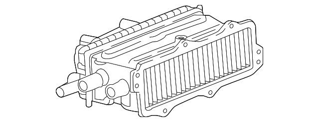 Genuine GM Passenger Side Intercooler 12699267