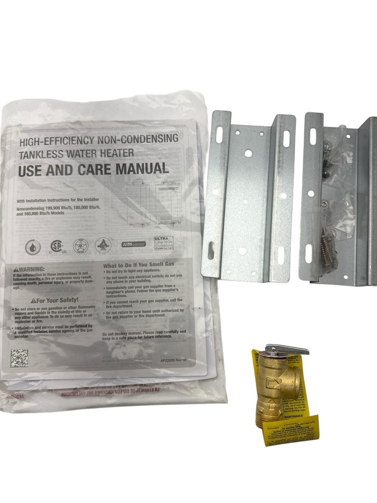 Rheem Performance Plus Indoor Natural Gas Tankless Water Heater ECO160DVLN-3 (OB