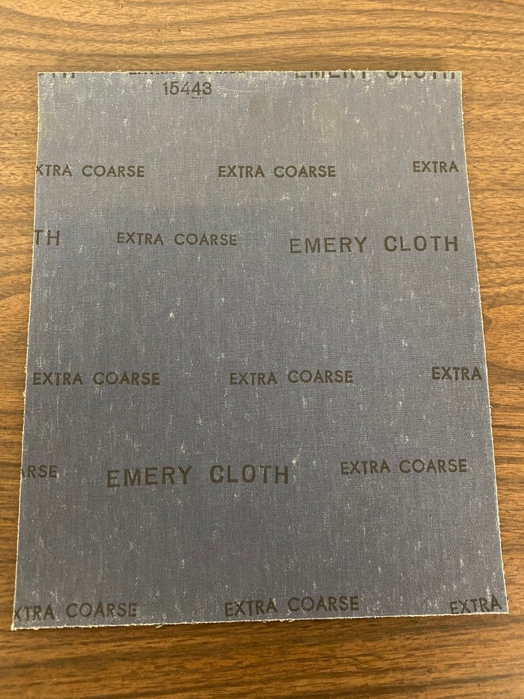 Extra Course Emery Utility Cloth Sheet 9" Inch x 11" Inch - 50 Sheets