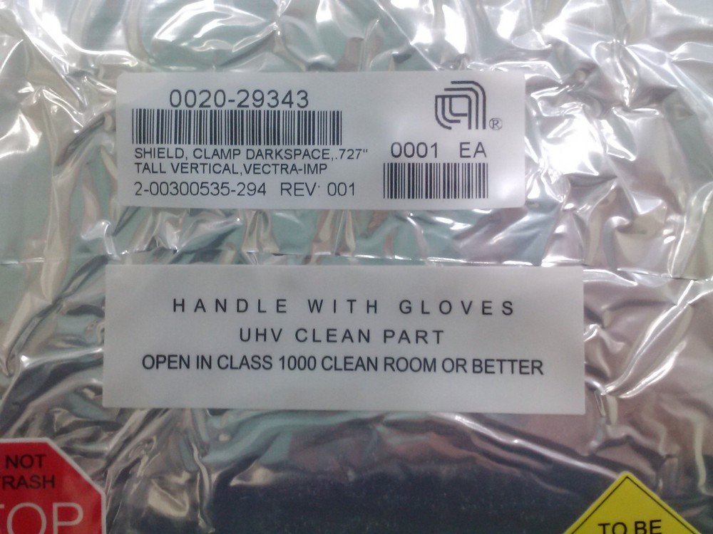 AMAT 0020-29343 SHLELD, CLAMP DARKSPACE, NEW