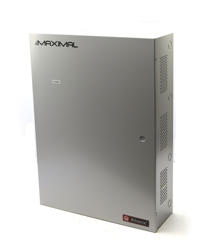 Altronix MAXIMAL7 Access Power Controller w/ Power Supply/Charger