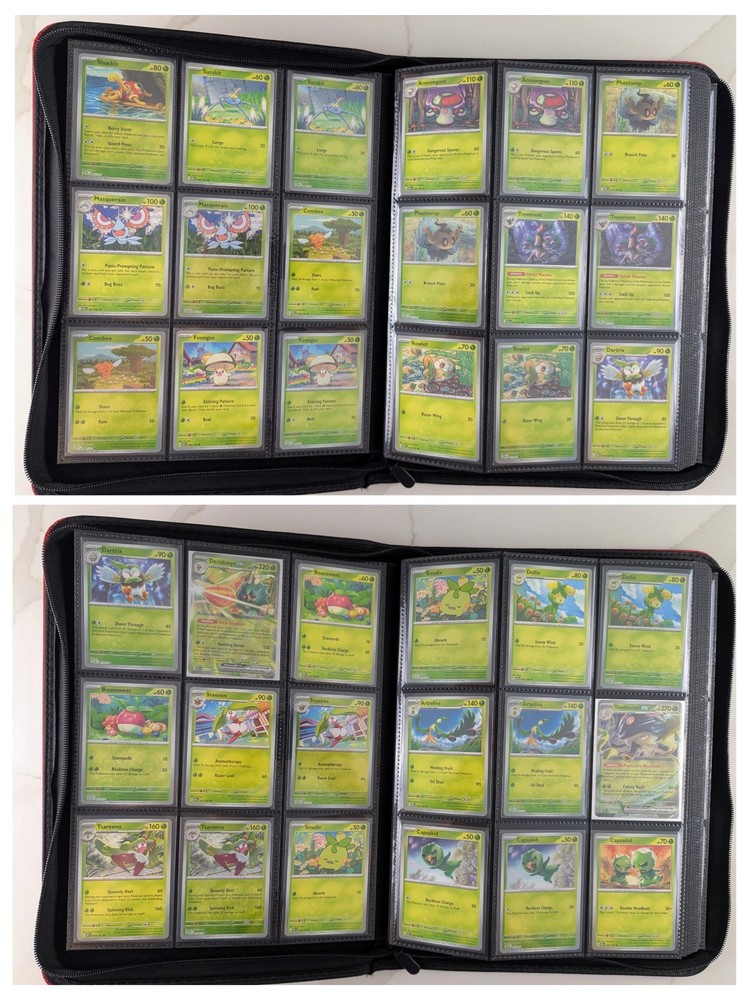 Pokémon Obsidian Flames Complete Master Set /w Binder + Promos (PC)!