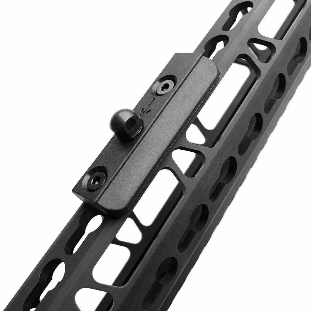 Polymer Keymod Bipod Mount Rail Adapter for Adapter & Sling Swivel Stud NEW