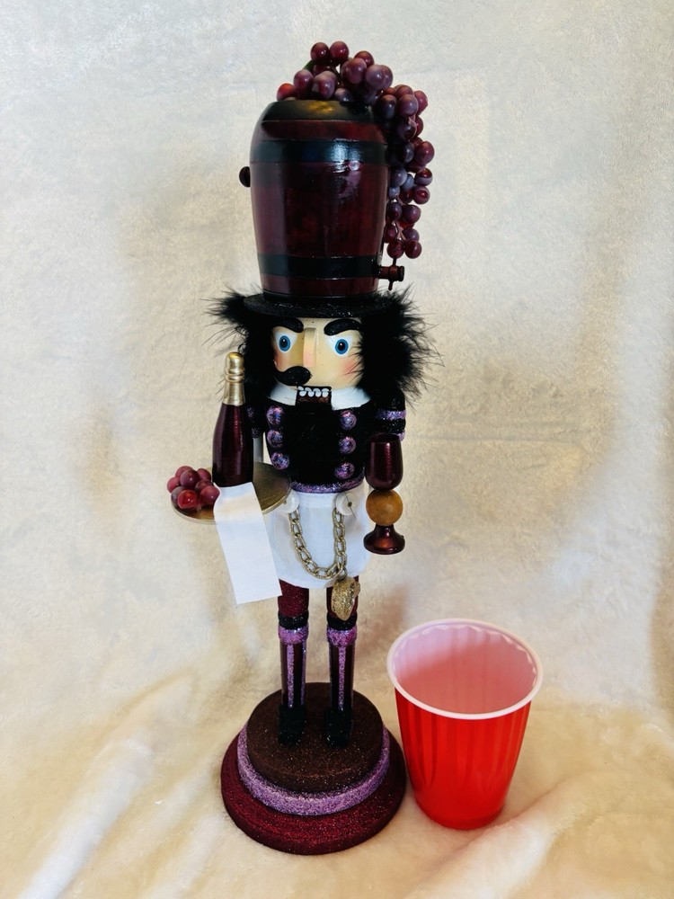 Kurt Adler 19" Hollywood Wine Nutcracker - Beautiful!!