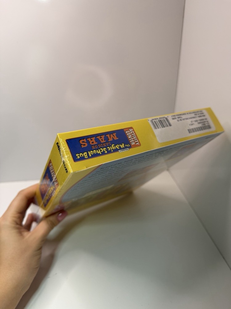 Microsoft Magic School Bus Lands on Mars – PC/Mac CD-ROM – NEW Sealed