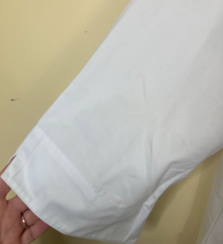 Dickies 3XL White Lab Coat 82402 60% Cotton 40% Polyester