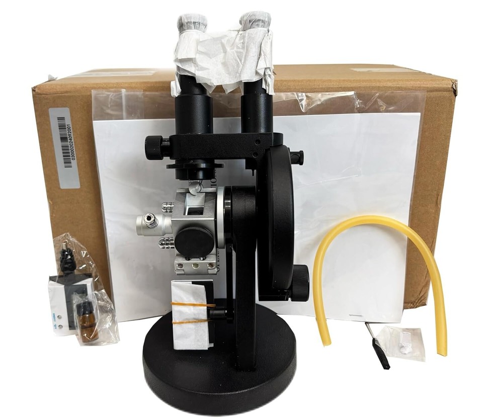 Abbe Binocular Refractometer Lab Binocular ABBE Refractometer 1.3000-1.7000 nD