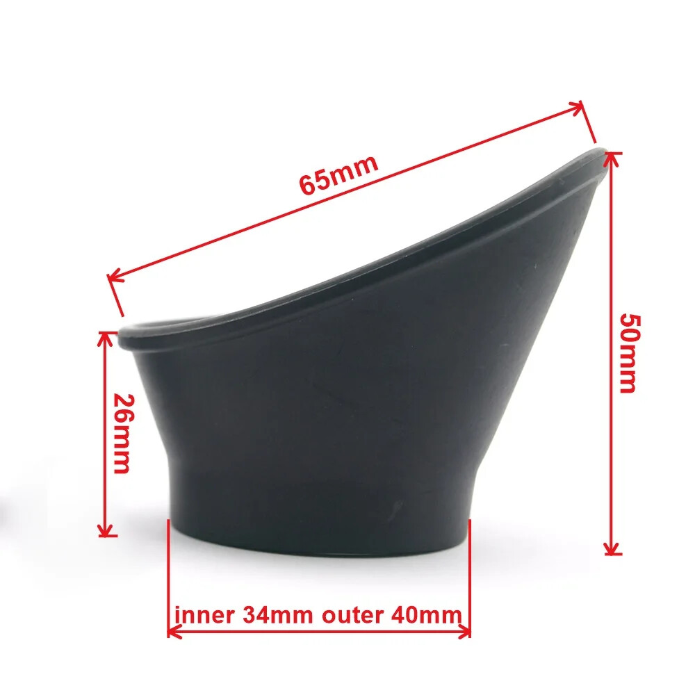 Stereo Microscope 34mm Diameter Rubber Large Eyepiece Guards Cover Eye Shields