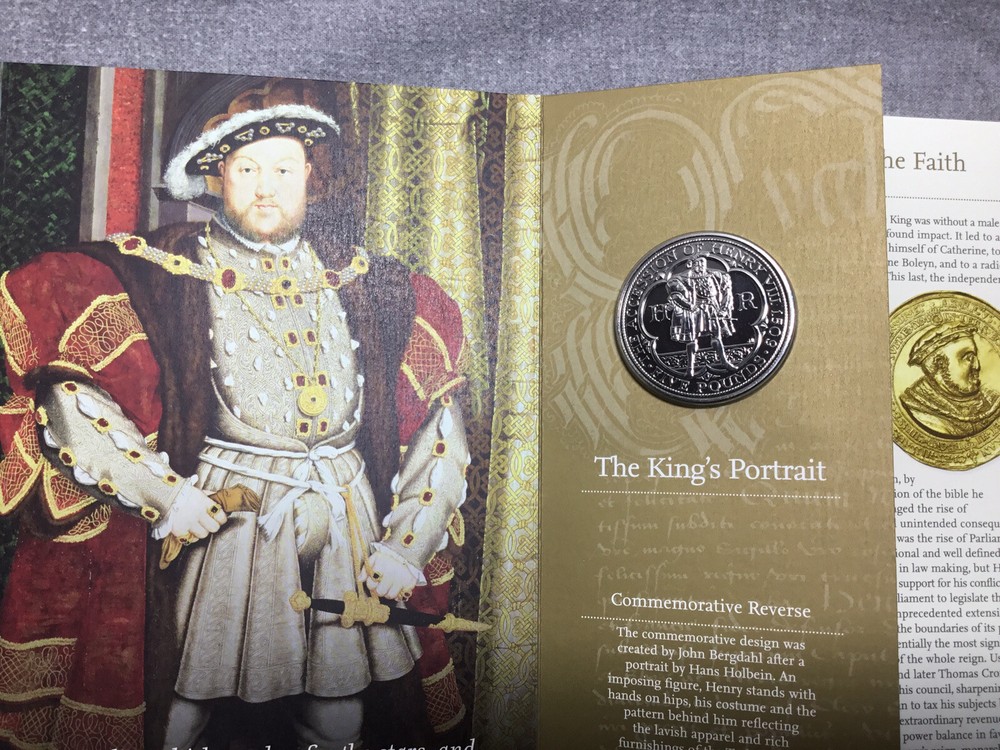 £5 Kings And queen Coins