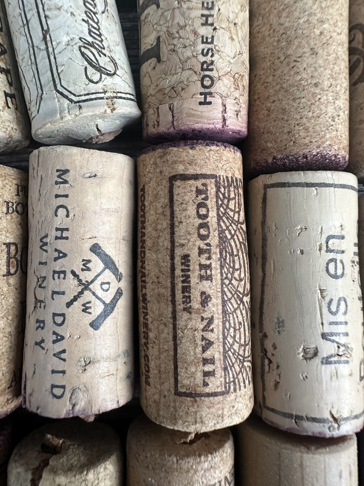 50 Wine Corks Used