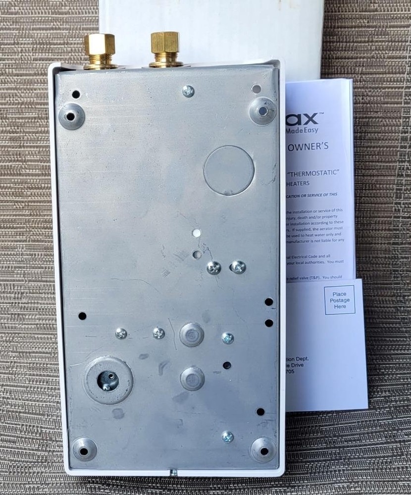 Eemax SP3512 Single Point Electric Tankless Water Heater w/ Top Connections