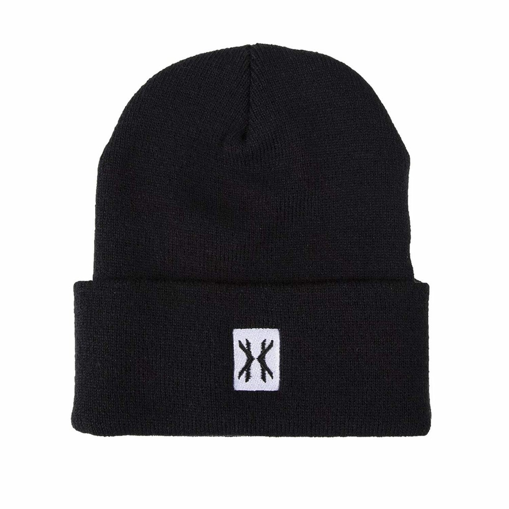 HK Army Beanie Black / Black