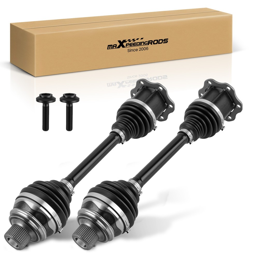 Pair Front Left Right CV Drive Axle For Audi Q5 2013 2014 2015 2016 2017