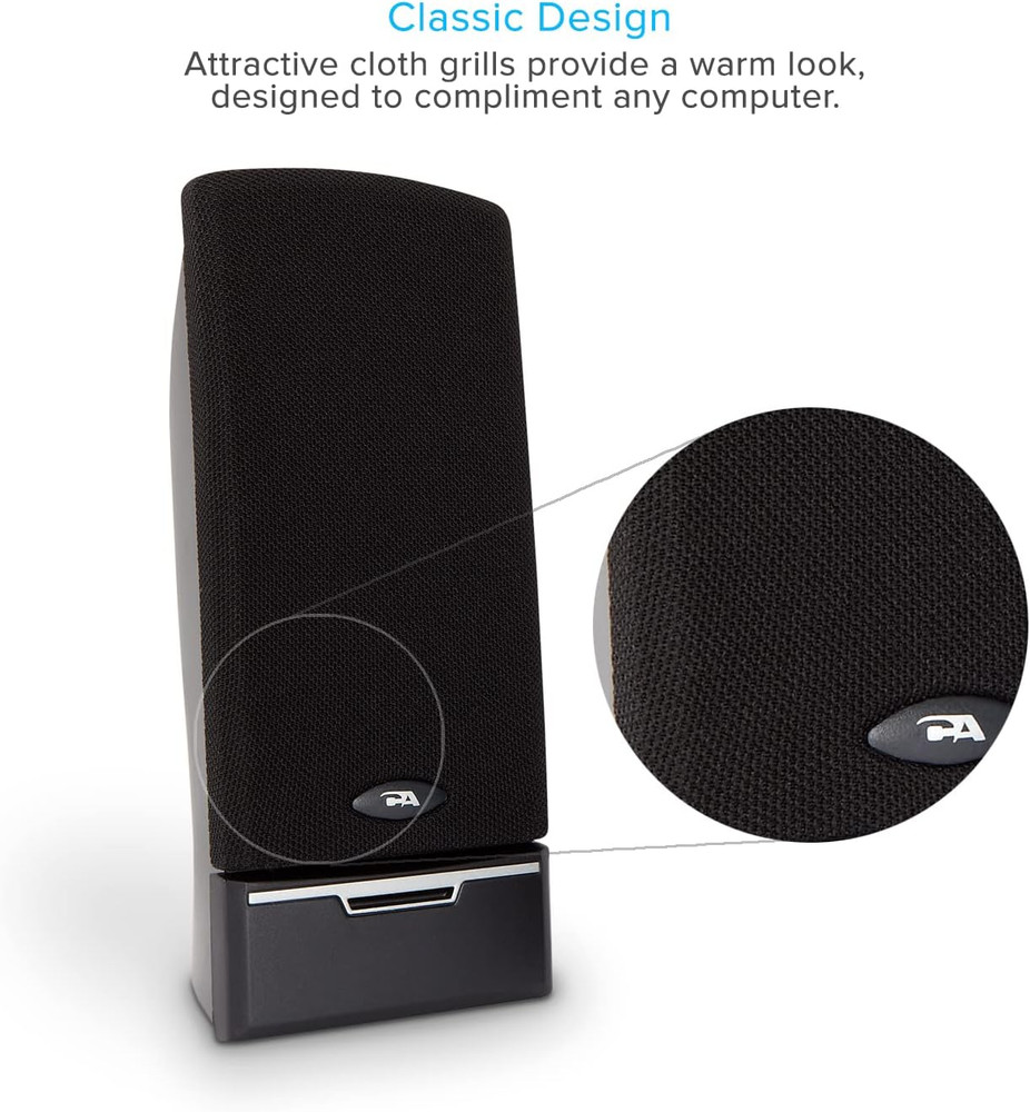 Computer Speaker Amplifier System Set Desktop Multimedia Speakers for Laptop Pc