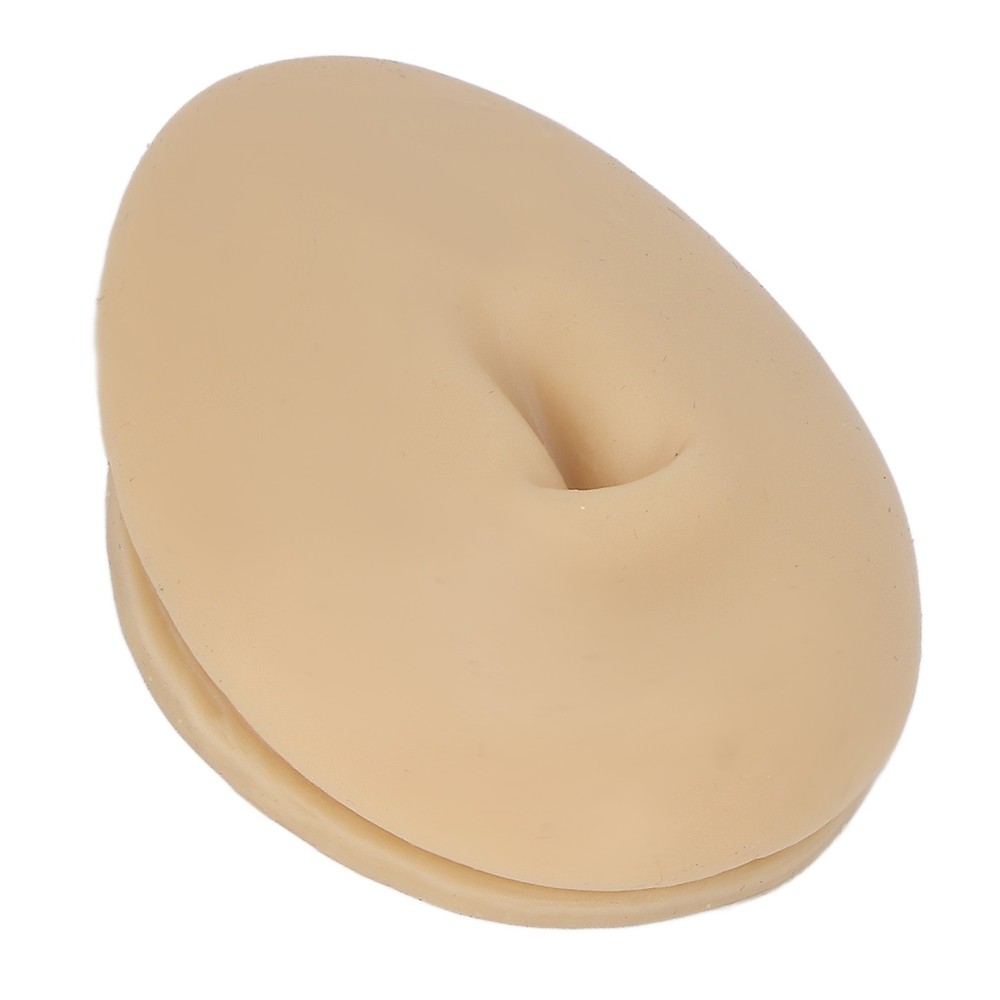 Silicone Navel Model For Piercing Practice Soft Human Belly Button Model New
