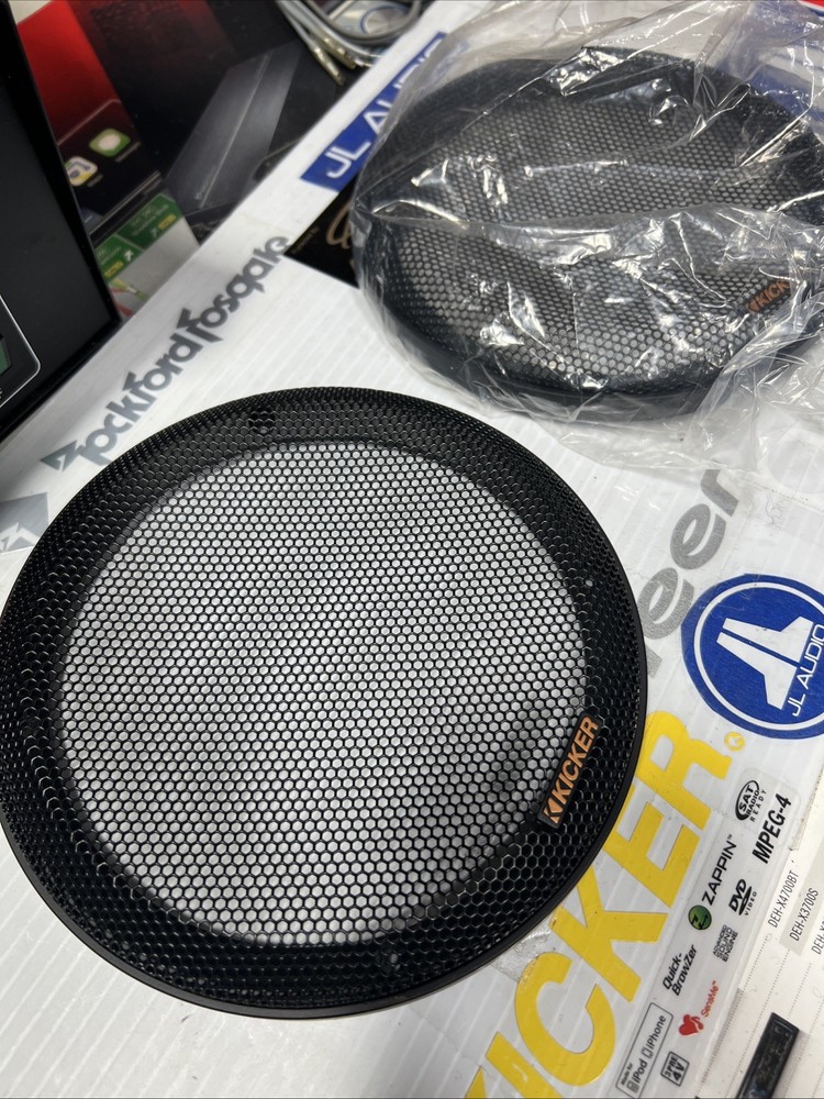 KICKER 6.75 OR 6 3/4 SPEAKER GRILL COVERS
