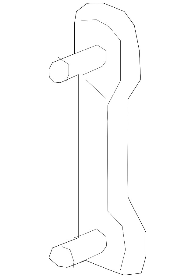 Genuine GM Handle Bracket 84338560