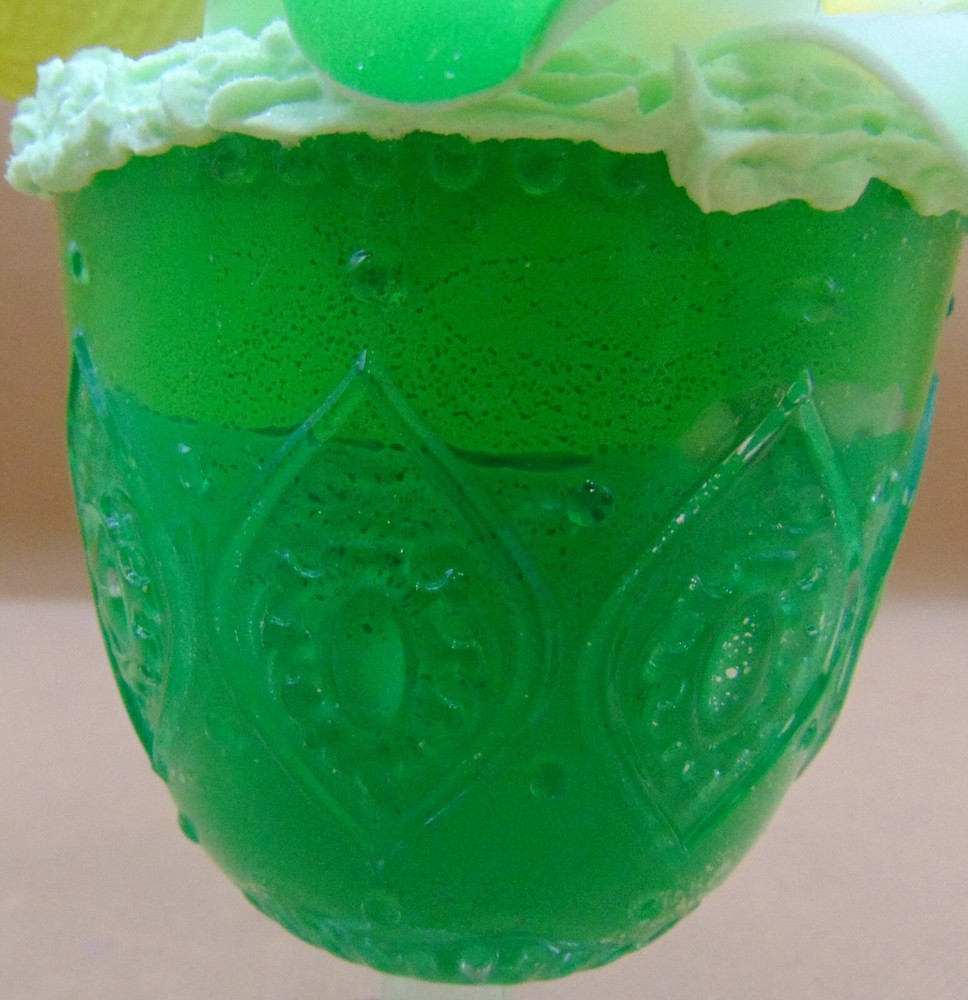 "Lime Cream Colada" Fake Bake Cocktail
