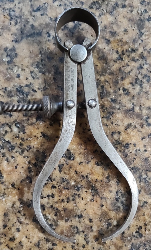🗽 VINTAGE UNION TOOL 4"ID CALIPER