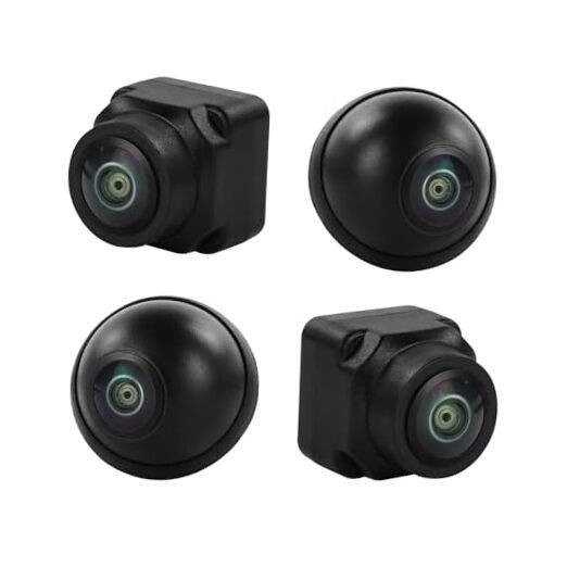 DUDUAUTO 360° Panoramic Camera 1080P AHD, Rear Front Left Right Around View