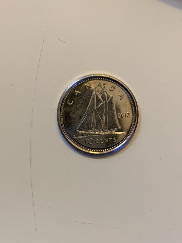 2013 Canada one Dime coin