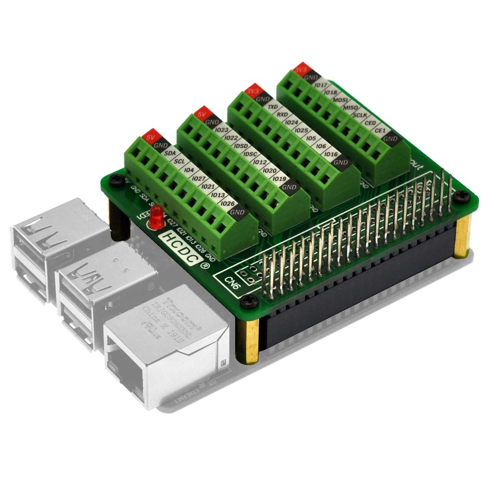 RPi GPIO Terminal Block Breakout Board HAT Raspberry Pi Expansion Module